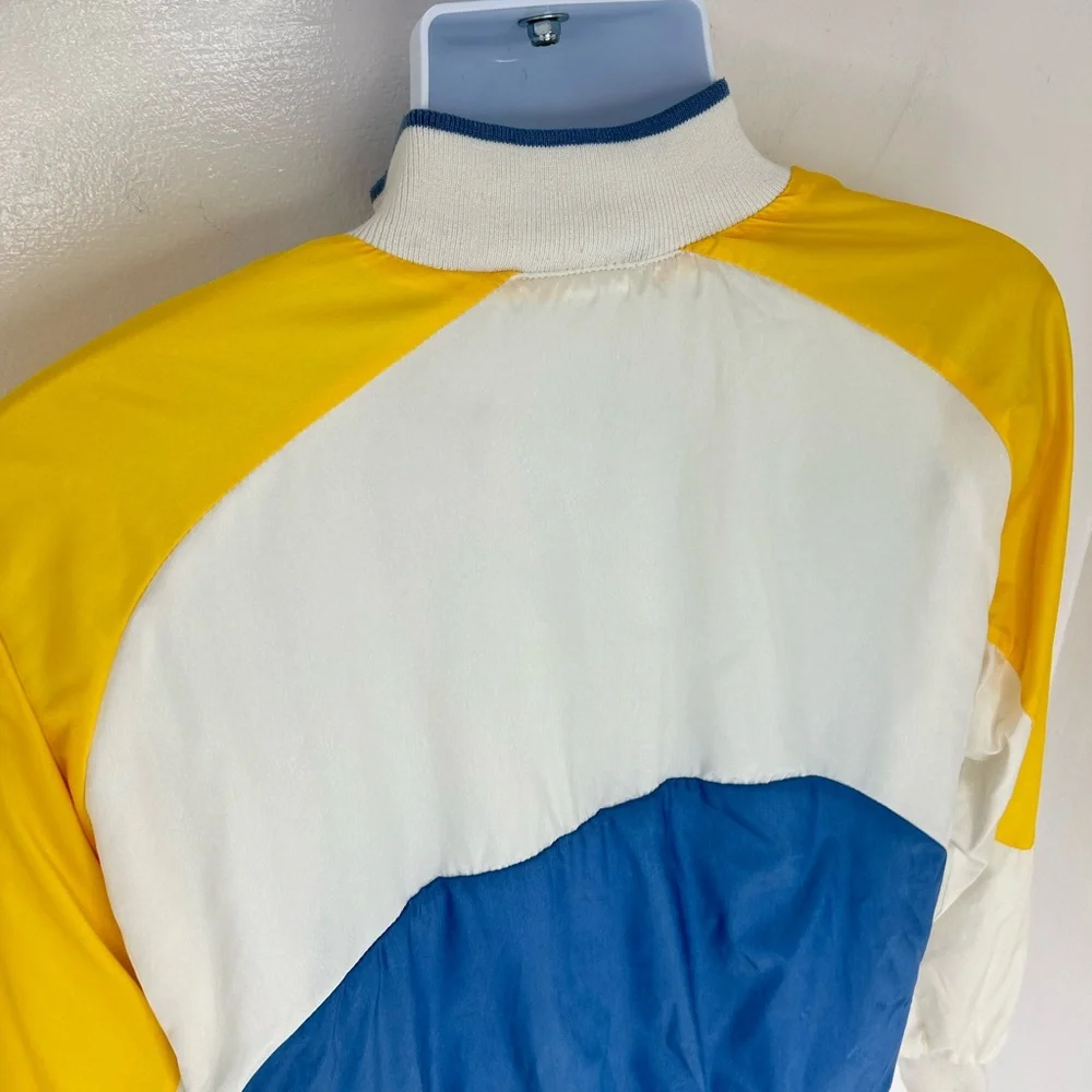 Nike Vintage 80s 90s Colorblock Pullover Track Jacket‎ Windbreaker Size Small